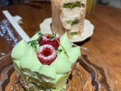 栗子抹茶蛋糕-Kekimatata 生日蛋糕·烘焙教学