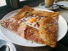 鸡蛋蘑菇熏肉荞麦可丽饼-RAC BAR(安福路店)