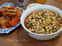 鲜生肉小炒-清真馬峰小炒泡饃