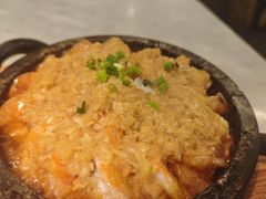 石板蒜蓉虾-小菜园新徽菜(无锡宜家荟聚中心店)