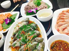 黄豆酱蒸小海鱼-刘记糟粕醋海鲜烧烤