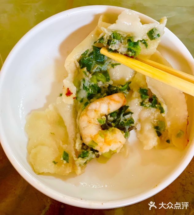 青岛锅贴(四流中路店)大虾锅贴图片