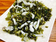 咸菜炒墨鱼-台州老六海鲜面馆(上南总店)