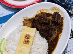 咖喱揸腩饭-敏华冰厅(天河城店)