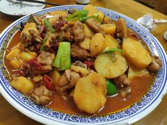 优质鸡腿肉大盘鸡-福顺祥大盘鸡(临潼店)
