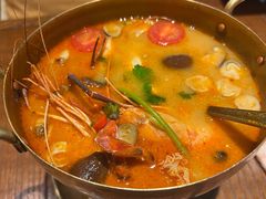 海鲜冬阴功汤-CHINCHIN 青青·泰国料理(万象食家店)
