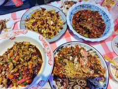 蟹脚捞面-饶品富牛魔王辣味烧菜馆(船山路总店)