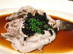 干菜蒸笋壳鱼-杭州西子湖四季酒店·金沙厅