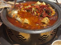 -探鱼·鲜青椒爽麻烤鱼(北京路天河城店)