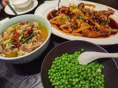 温式黄鱼烧年糕-柒园·三十年创意杭帮菜(龙湖滨江天街店)