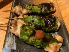 烤梅子味鸡肉串-鸟内会居酒屋(得意潮馆店)
