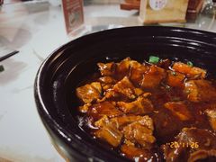 菌菇炖牛肉-那家小馆•北京菜•烤鸭(中关村店)