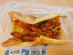 鸡柳鸡蛋灌饼-北大家园食堂