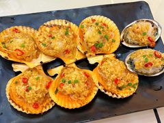 粉丝烤扇贝-覃记海鲜美食餐厅