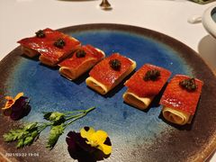 鱼子酱麒麟片皮鸭-广州富力丽思卡尔顿酒店·丽轩·粤菜