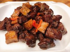 黑椒牛肉粒-侬佳蒸菜馆(听潮店)