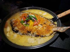 匠子经典蒜香味七星斑-匠子烤鱼(上邦百汇城店)