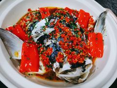 剁椒蒸有机水库鱼头-福临饭店(维一店)