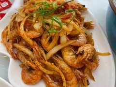 椒盐海虾-覃记海鲜美食餐厅