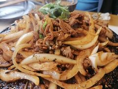 老北京炙子烤肥羊-京门老爆三·铜锅涮肉 爆肚(望京店)