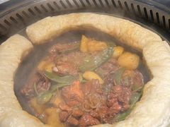 -哈尔滨烧烤·山河村铁锅炖(交大店)