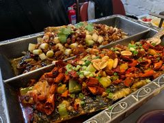 宫保鸡丁烤鱼（清江鱼/斤）-锦尚阁烤鱼•天津菜(宣武门胡同店)