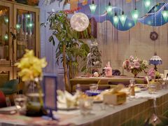 店内布置-花与咖啡馆(金星楼店)