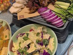 -海派美食·家宴海鲜青岛菜·石锅鲽鱼头(东方城店)