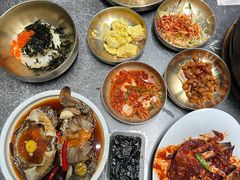 -草家酱蟹炭火烤肉店(珲春南路一店)