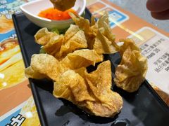 脆炸鲜虾云吞-大头力茶餐厅(花都融创茂店)