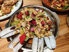 辣炒蛏子-金太阳海鲜烧烤·本地人餐厅(东纬路旗舰店)