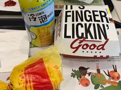 香辣鸡腿堡-肯德基(正定机场安检内店)