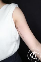 点击看大图 文字-AC TATTOO 纹身