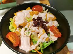 黄桃黄桃沙拉-猪啊牛呀羊啊铜盘烤肉(正大广场店)