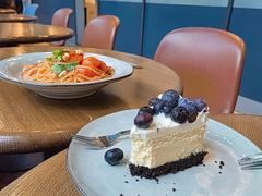 青柠檬蓝莓酸奶芝士蛋糕-wagas(暖山店)