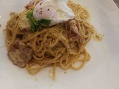 水煮蛋奶油意面-The Rug Cafe(王府中环店)