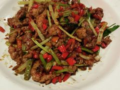 小炒黄牛肉-湘里乡亲甲王二老店