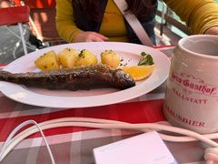 烤鱼-布劳伽斯特豪夫哈尔施塔特宾馆