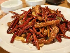 辣椒炒肥肠-陈傻子餐厅(世纪都会店)