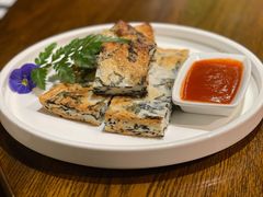 紫菜海鲜墨鱼煎饼-肴约·花园式餐厅(湖里店)