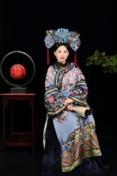 -后宫·古装汉服京剧儿童亲子全家福摄影