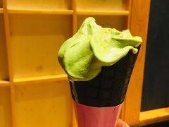 抹茶冰淇淋-隐泉京望日式料理(太和广场店)