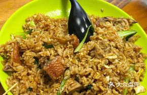 Egg Roast Duck Fried Rice