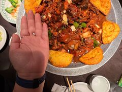 山东炒鸡-五谷丰登农家院·地道胶东菜·海鲜烧烤(威海店)