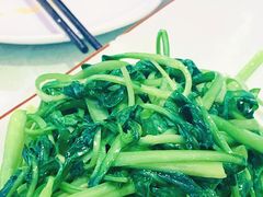 清炒鸡毛菜-博雅渔港·融合菜(维也纳国际大酒店)