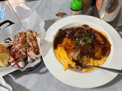 牛肉滑蛋饭-颓记茶餐厅(美景总店)