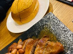 港式酥皮菠萝包-喜粤糖朝餐厅(三八广场店)