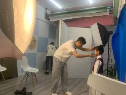 -海岸风光儿童摄影