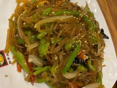 炒杂菜-喇喇排骨火锅·传统韩式脊骨汤(望京西园总店)
