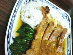 咖喱猪扒饭-華叔茶記